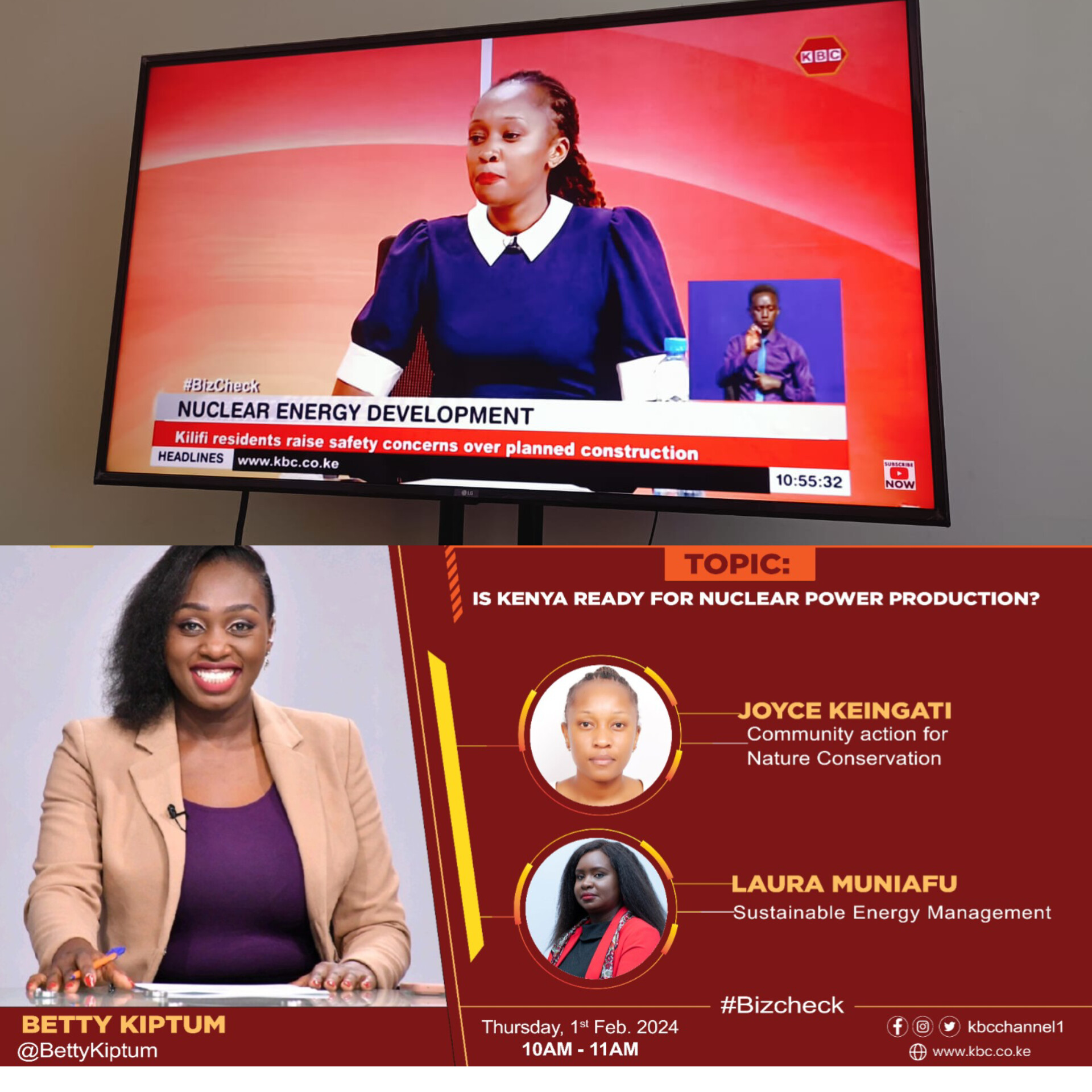 TV talk show on Nuclear energy development in Kenya